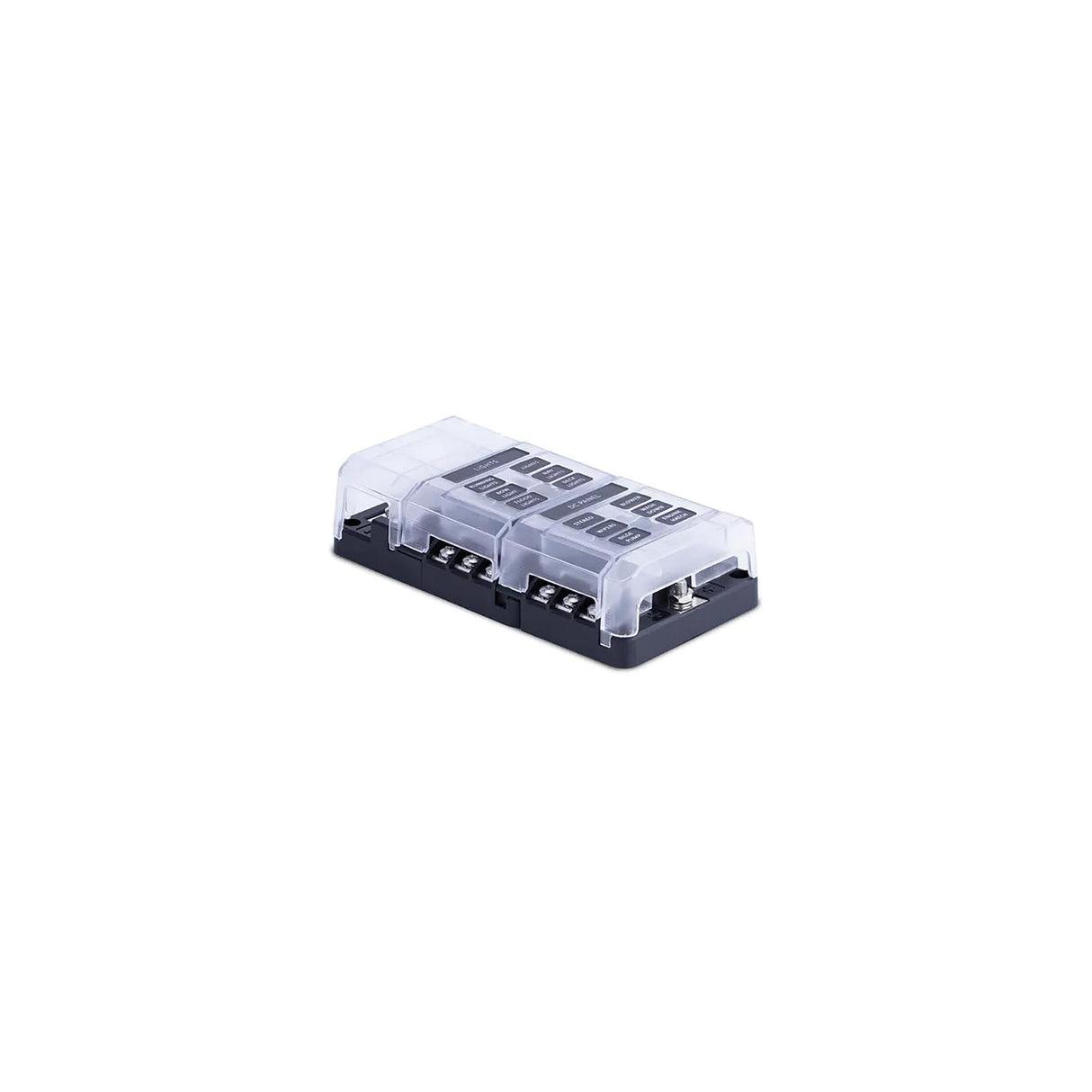 Sierra FS40840 408 Series Fuse Block W/bus Bar & Cover, 12-Gang - FS40840