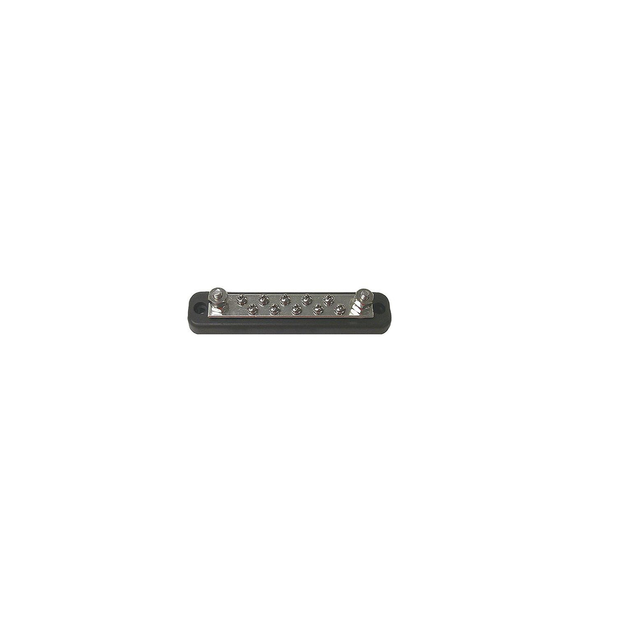 Sierra FS46200 10 Gang 150 Amp Bus Bar | 8-32 Terminal Screw | 6" x 1 1/4" - FS46200