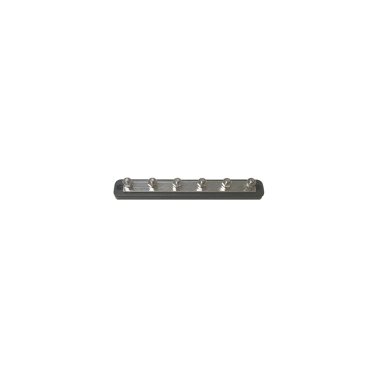 Sierra 6 Gang 1/4" Stud Type Bus Bar, 150 Amp - FS46450