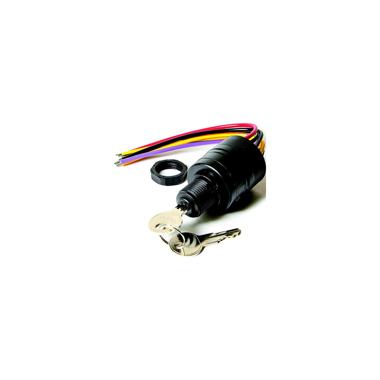 Sierra MP41070-2 Magneto 3 Position 5/8" Polyester 6 Wire Terminal 12V 15 Amp Ignition Starter Switch - MP41070-2