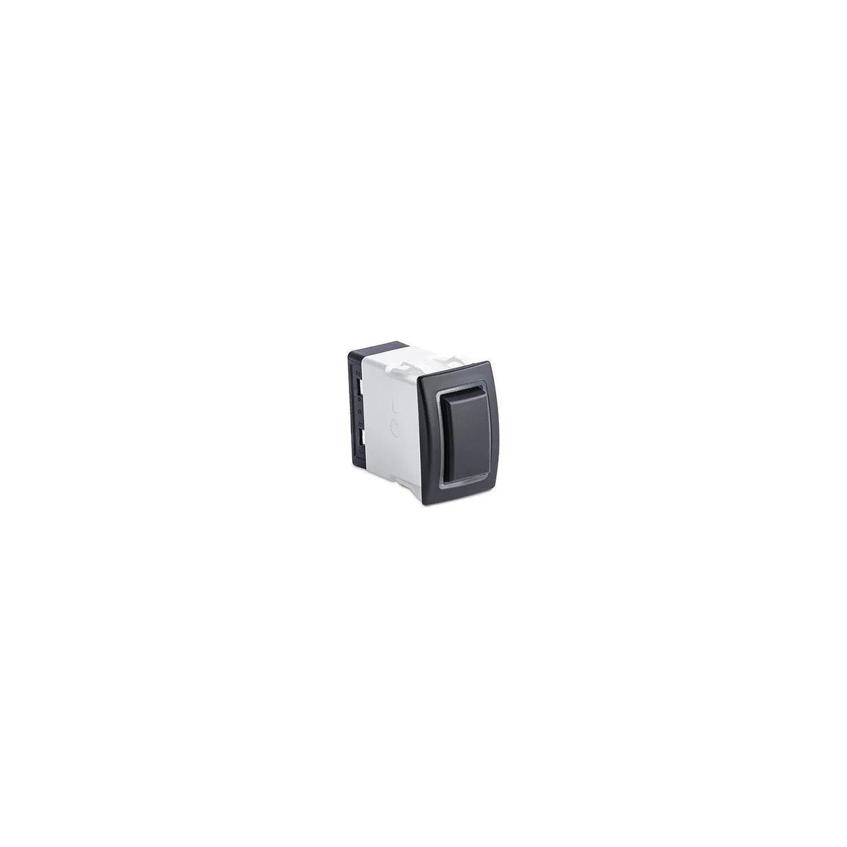 Sierra RK40610B Rocker Switch w/Halo LED Light, ON - OFF, SPST, Blue - RK40610B