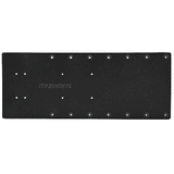 Sea Brackets 20" Straight Trolling Motor Plate - Black - SEA2325-BLK