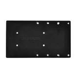 Sea Brackets 14" Straight Trolling Motor Plate f/Garmin Kraken - Black - SEA2312-BLK