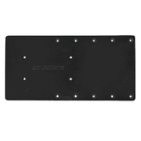 Sea Brackets 16" Straight Trolling Motor Plate f/Garmin Kraken - Black - SEA2301-BLK