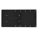 Sea Brackets 16" Straight Trolling Motor Plate f/Garmin Kraken - Black [SEA2301-BLK]