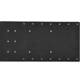 Sea Brackets 20" Straight Trolling Motor Plate f/Minn Kota Quest - Black - SEA2310-BLK
