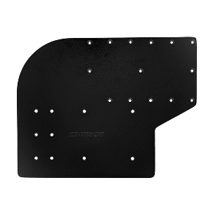 Sea Brackets Large Offset Trolling Motor Plate f/Minn Kota Quest - Black - SEA2305-BLK