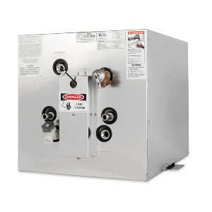 Kuuma Products Kuuma 11-Gallon WH, 240V (L1 &amp; L2 Wiring) Front Heat Exchange, Side Mount - 11860