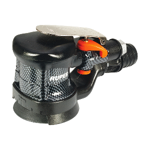RUPES Pneumatic Random Orbital Palm Sander w/75mm Velcro Pad &amp; Dust Extract (Central Vac) - RA75A