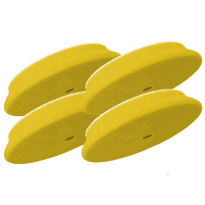 RUPES D-A Fine Finishing Foam Pad 70mm - Yellow *4-Pack - 9.DA70M/4