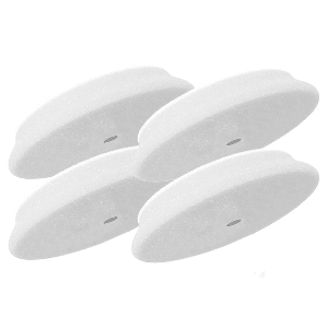 RUPES D-A Ultra Fine Polishing Foam Pad 70mm - White *4-Pack - 9.DA70S/4