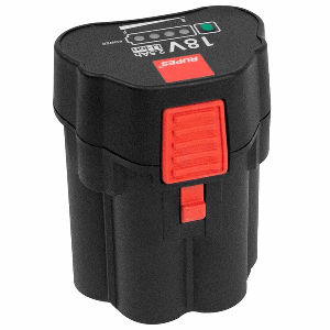 RUPES HLR75 Mini Rechargeable Power Pack - 18V, 2.5AH - 9HB180LT