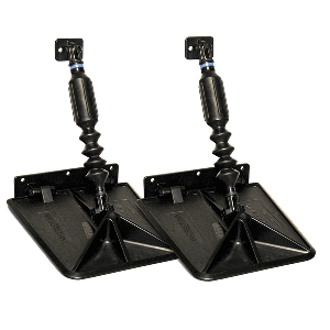 Lectrotab Smart Tab SX Composite Trim Tabs by Lectrotab 9.5&rdquo; x 10&rdquo; f/15'-18&lsquo; Boat w/60 - 135HP - Black - SX9510-60