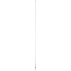 Scout 8' QuickFit White VHF Antenna w/5M Cable + FME Quick 6 Foam Filled 6db Solid Brass &amp; Copper Element - PF AN NVHF00040T
