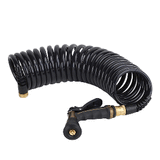 HoseCoil Commercial Pilot PRO 25' Hose Kit w/Boat Bumper Metal Body Nozzle - CPP2501K