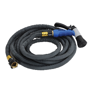 HoseCoil 10' Stainless Steel PRO Hose Kit w/Boat Bumper Plastic Body Nozzle - SSP10K