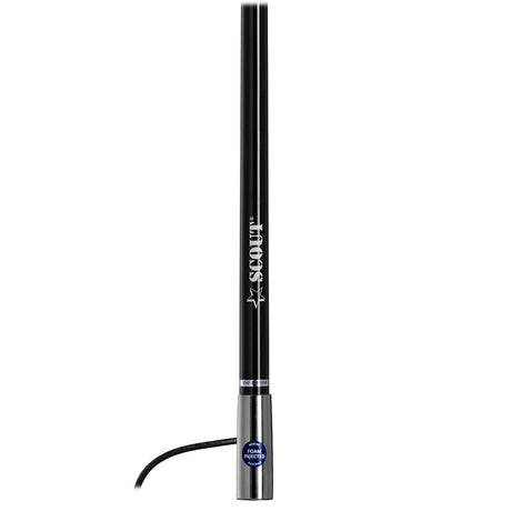 Scout 4' Black AM/FM Antenna Fiberglass [PF AN NAMFM012T]
