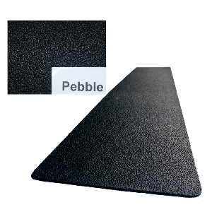 Gator Guards GatorSkinz&trade; Non-Skid Step Pad - Black Pebble - 16" x 4" - GSSTEPBLK-PEB-DP