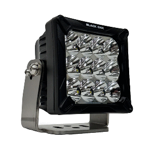 Black Oak LED Black Oak 4" LED Pod Light - Black Housing - Bracket Mount - 120W - Combo Beam - 4C-POD