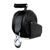 Powerwinch Select Series Winch 1,400lb, 6" Crank Arm - Carbon Black [21400-W-1400-6-B-R]