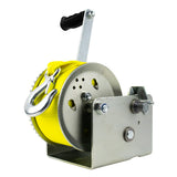 Powerwinch Utility Series Winch 3,200lb, 2 Speed, 11" Crank Arm - Zinc [21500-W-3200-11-Z-R]