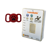 Lunasea Lighting Lunasea Water Activated Pet Safety RF Transmitter w/Rechargeable Alarm Receiver - Red - LLB-64PR-02-K2