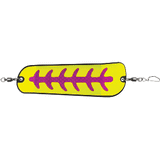 Luhr-Jensen Money Roll Flasher - 8-1/4" - Nuclear Carbon Glow - 5860-008-1758
