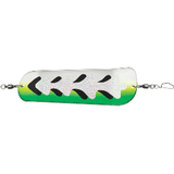 Luhr-Jensen Money Roll Flasher - 11" - Glow Biohazard - 5860-011-1756