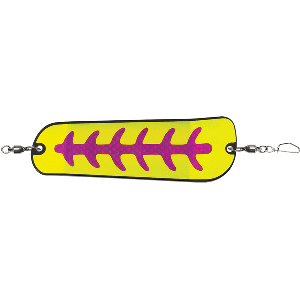 Luhr-Jensen Money Roll Flasher - 11" - Nuclear Carbon Glow - 5860-011-1758