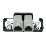 Bluewater Dual Deutsch DTP 4 Position Busbar - 5/16" Studs - 2324-D-056