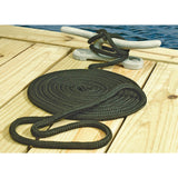 Seachoice Double-Braid Nylon Dock Line w/ Eye Splice, Pre-Shrunk, Heat Stabilized, 1/2 In. X 15 Ft., Navy - 39851 - official Seachoice product image 4