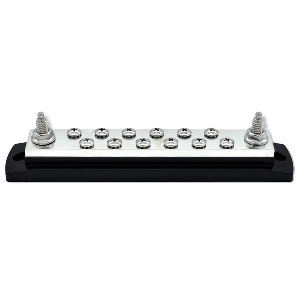 Bluewater 12 Terminal Busbar - 250 Amp - 312105-B-020