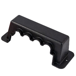 Bluewater Black Cover f/4 Stud Heavy Duty Busbar - 312315-B-104