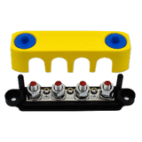 Bluewater Common Stud 4 Gang Positive Terminal Busbar w/Cover - 313738-B-023