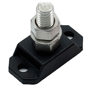 Bluewater 3/8" Power Post - Black - 314300-B-038