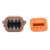Bluewater 8 Position Female Deutsch Connector w/Wedge Lock - DT06-08SA