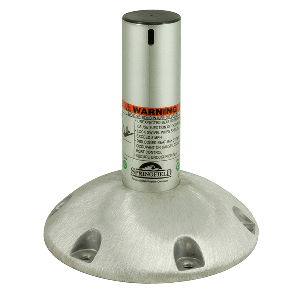 Springfield Marine Springfield 2-3/8" Explorer Fixed-Height Locking Pedestal - 9" - 1250309-LNS