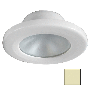 I2Systems Inc i2Systems Apeiron Screw Mount Light - Round - Warm White/White Finish - APL-2W-30K-PW1