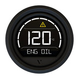 Veratron VL Digital 52 w/Triangular Black Bezel [B00205701]