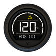 Veratron VL Digital 52 w/Round Black Bezel [B00205702]