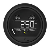 Veratron VL Digital 85 w/Round Black Bezel [B00205802]
