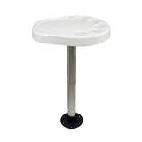 Springfield Marine Springfield Party Platter Thread-Lock&trade; Surface Mount Table Package - White - 1690901