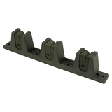 Springfield Marine Springfield ABS Plastic Rod Holder - 3 Rod - Pair w/Bungee - 1760004