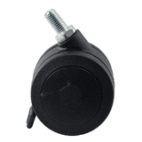 Springfield Marine Springfield 5-Legged Deck Base Caster Replacement - 75mm w/Brake Urethane - 2100340