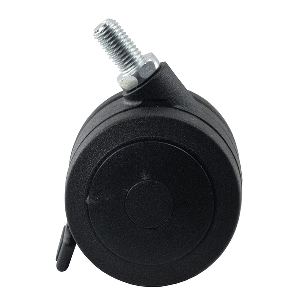 Springfield Marine Springfield 5-Legged Deck Base Caster Replacement - 75mm w/Brake Urethane - 2100340
