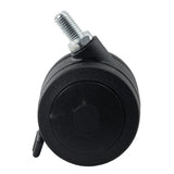 Springfield 5-Legged Deck Base Caster Replacement - 75mm w/Brake Urethane [2100340]