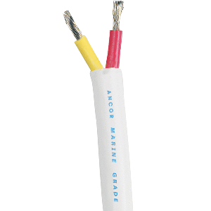 Ancor Safety Duplex Round 12/2 Red-Yellow - Sold By The Foot - 1263-FT
