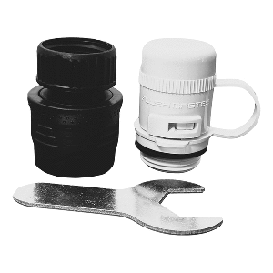 Flushmaster Flush Port Quick Connect f/Suzuki - White - SM-FMQCSW