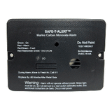Safe-T-Alert 62 Series Carbon Monoxide Alarm - 24V Flush Mount - Black w/Relay - 62-542-R-BL-24V
