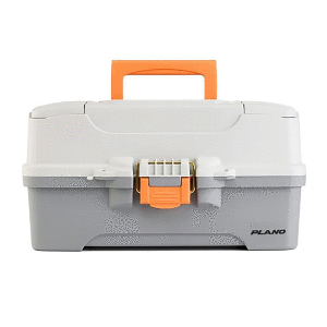 Plano Three-Tray Tackle Box - Light Grey/Dark Grey - P000406